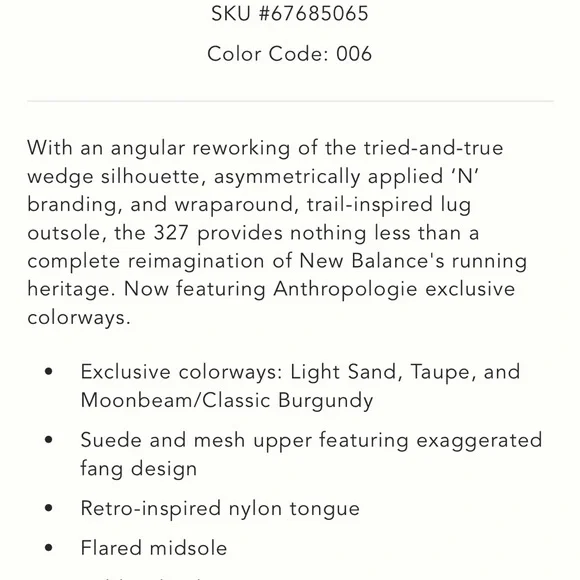 New Balance White Black Cream Low-Top Sneakers - Picture 4 of 8